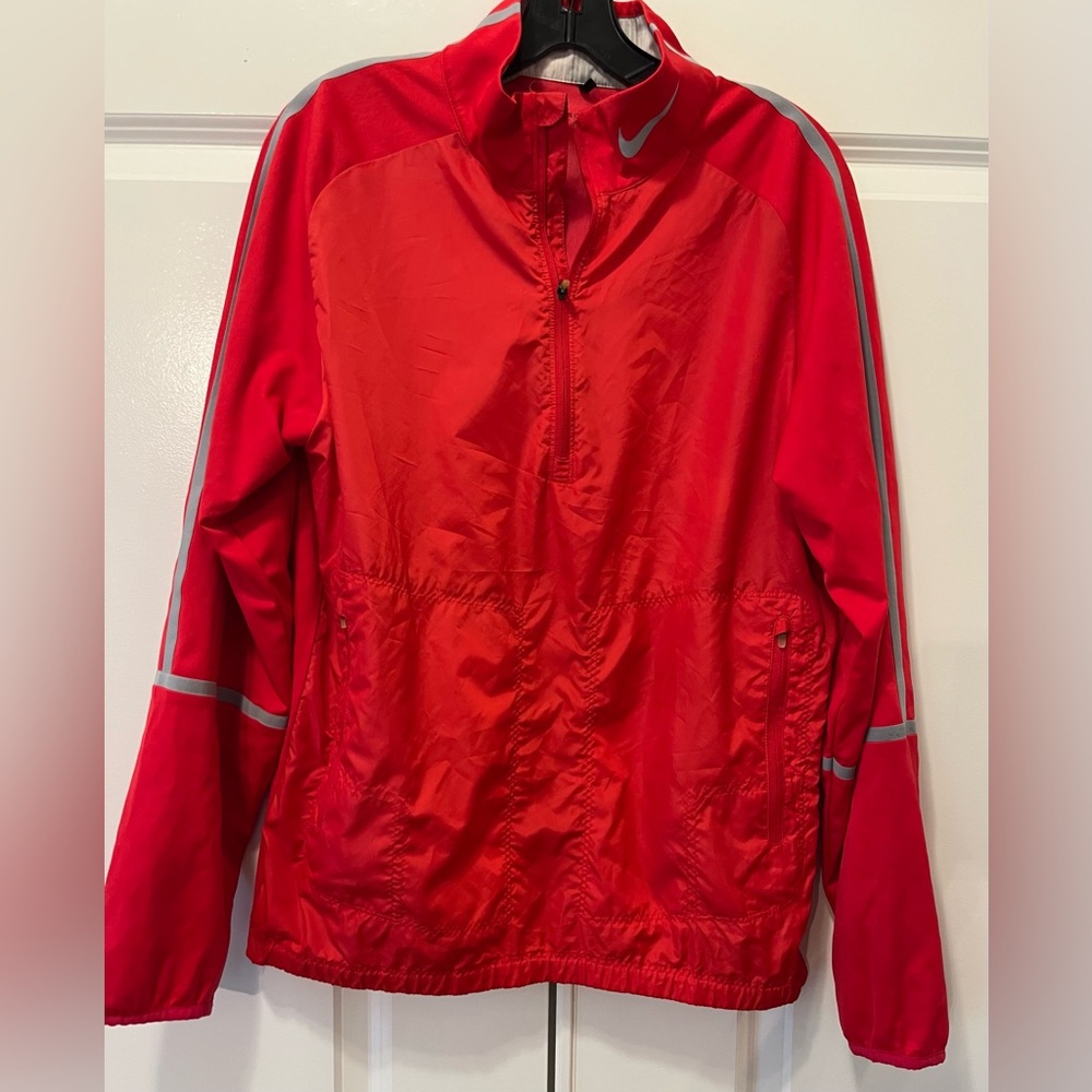 Nike mens long sleeve  1/4 zip pullover size Small